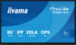 EAN 4948570128136 - iiyama TE8613A-B3AG pantalla de señalización Panel plano interactivo 2,17 m (85.6") LCD Wifi 500 cd / m²  imagen 1