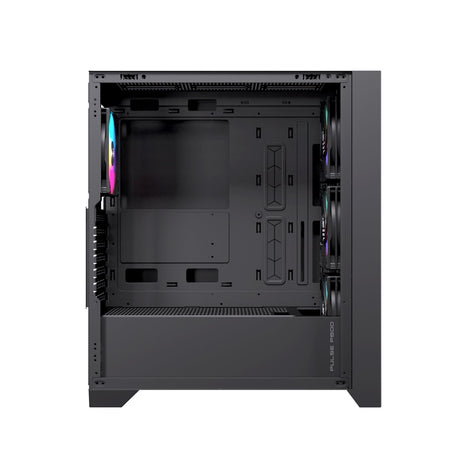 EAN 6977277360141 - Einarex EXCS-PL-600R-B carcasa de ordenador Midi Tower Negro imagen 3
