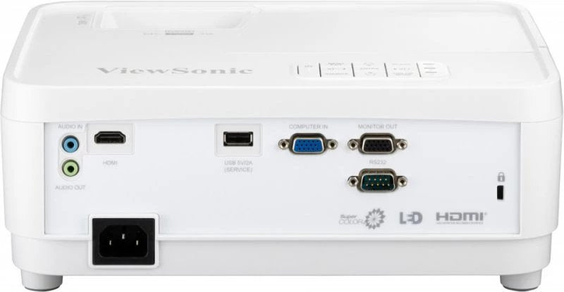 Viewsonic Ls510w Proyector De Alcance Estándar 3000 Lúmenes Ansi Led Wxga (1280x800) Blanco