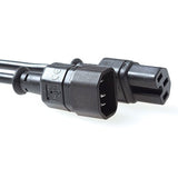 Cable Extension C14 A C15   2,50 M Negro Act
