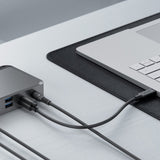 Alogic Mx3 Alámbrico Usb 3.2 Gen 1 (3.1 Gen 1) Type-C Negro, Gris
