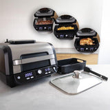 Freidora Cecotec Cecofry Firedome 8000 Pro Sencillo 8 L Independiente 1700 W De Aire Caliente Negro, Acero Inoxidable
