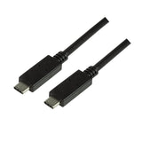 Logilink Cu0129 Cable Usb 1 M 3.2 Gen 2 (3.1 Gen 2) Usb C Negro