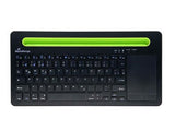 Teclado Alemán, Suizo Mediarange Mros131 Bluetooth Qwertz Negro, Verde