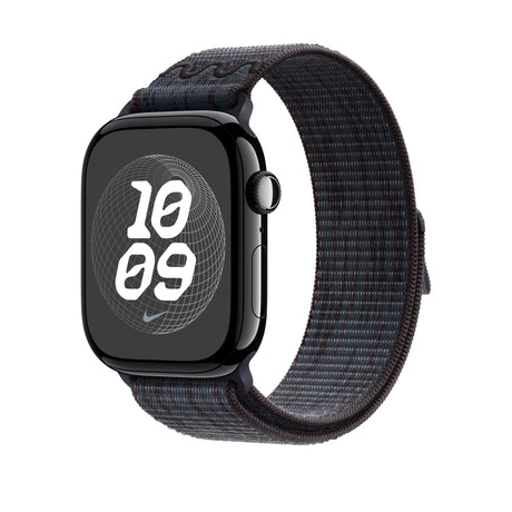 EAN 195949767906 - Apple MYJD3ZM/A Accesorios para dispositivos vestibles inteligentes Grupo de rock Negro, Azul Nylon imagen 2