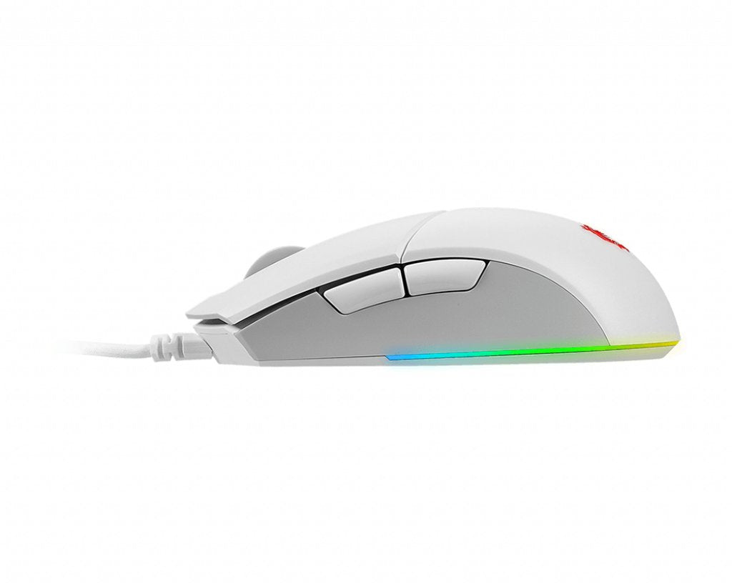 Raton Msi Clutch Gm11 White Gaming Raton,Usb