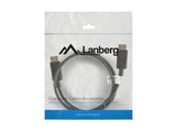 Lanberg Cable Ca-Dpdp-10cc-0010-Bk Displayport Macho/Macho Maxima Resolucion 4k 1 Metro