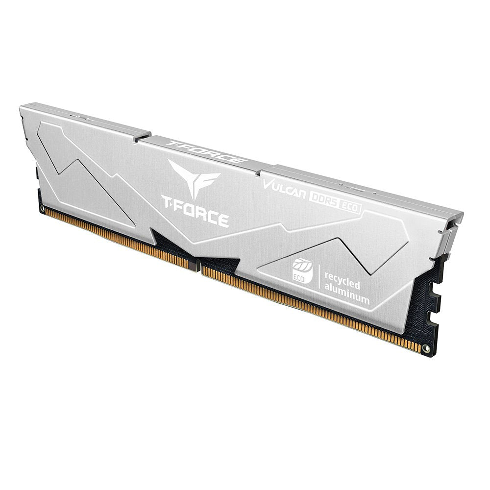 Team Group Memoria 32 Gb Ddr5 6000 (2x 16 Gb) Kit Dual, Ram Gris, Flesd532g6000hc30dc01, Vulcan Eco, Intel Xmp, Amd Expo Flesd532g6000hc30dc01