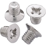 1000 Piezas Pack Tornillo Inline Para Hdd/Ssd De 2,5", 3 Mm, Cabeza Plana, Plateado