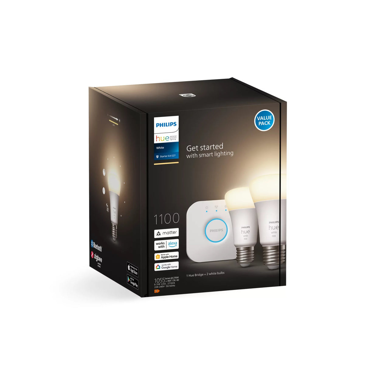 EAN 8719514289116 - Philips Hue White 8719514289116 iluminación inteligente Kit de iluminación inteligente Bluetooth/Zigbee 1 imagen 3