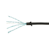 Logilink Patchkabel Cat6a Stp Tpe Slimline Schwarz 5,0m