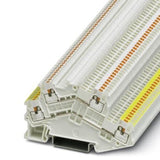 Phoenix 3214661 Pttbs-1,5 Swh U-Ye O-Wh Doppelstockklemme Knx Wei Gelb