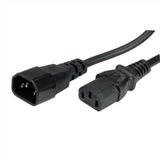 EAN 7630049627376 - ROLINE GREEN 19.44.1012 cable de transmisión Negro 3 m IEC C14 IEC C13 imagen 1