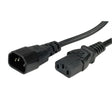 EAN 7630049627369 - ROLINE GREEN 19.44.1011 cable de transmisión Negro 1,8 m IEC C14 IEC C13 imagen 1