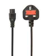 EAN 8716309023399 - Gembird PC-187-ML12 cable de transmisión Negro 1,8 m BS 1363 C5 acoplador imagen 2