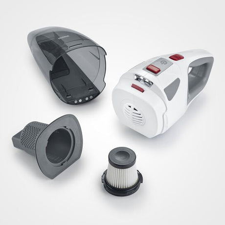EAN 4008146037009 - Severin HV 7146 aspiradora de pie y escoba eléctrica Batería Seca y húmeda UltraFine 120 W Gris, Rojo, Bl imagen 10