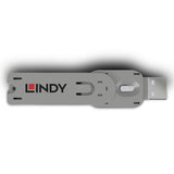 EAN 4002888406246 - Lindy 40624 bloqueador de puerto Llave de bloqueador de puerto USB tipo A Blanco Acrilonitrilo butadieno  imagen 2
