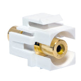 Kab Keystone Verbinder Rca Female > Rca Female - Yellow Logilink