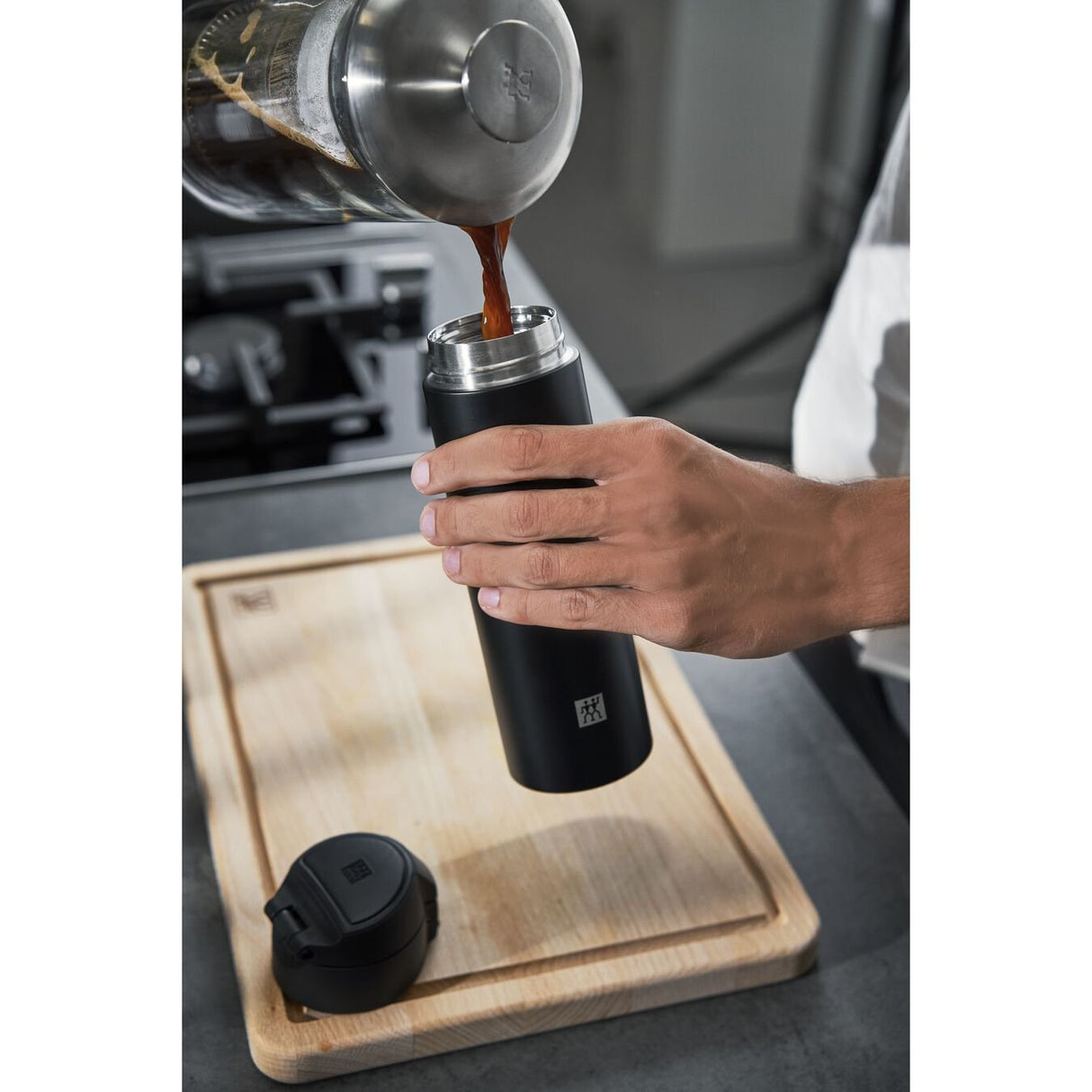 Taza Térmica Zwilling Thermo 450 Ml Negro