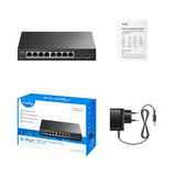Cudy Switch Gs108es2 - 8 Ports - 8x Ge (10/100/1000) - 2x Sfp