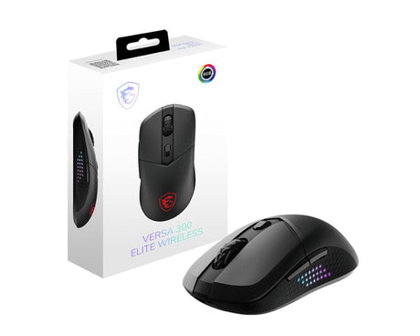 EAN 4711377245951 - MSI VERSA 300 ELITE WIRELESS ratón Juego mano derecha RF Wireless + Bluetooth + USB Type-C Óptico 26000 D imagen 5
