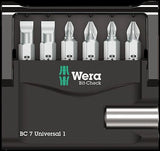 Wera Bit-Check 7 Universal 1, Bit-Satz 05056295001