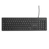 Gearlab Glb211402 Teclado Usb Qwertz Alemán Negro