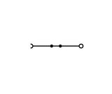 Wago 2002-7114 1-Leiter-N-Trennklemme, 2,5 Mm,Push-In Cage Clamp ,Blau