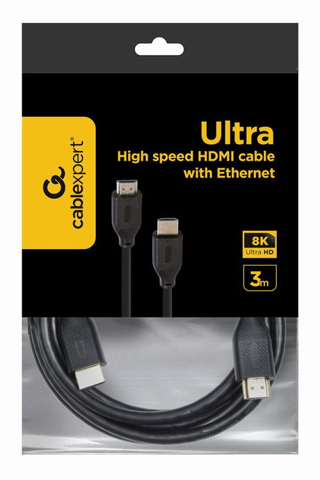 EAN 8716309114455 - Gembird CC-HDMI8K-3M cable HDMI HDMI tipo A (Estándar) Negro imagen 6