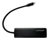 EAN 4262443280401 - LC-Power LC-HUB-U3-4-C hub de interfaz USB 3.2 Gen 2 (3.1 Gen 2) Type-A 10000 Mbit/s Negro imagen 6