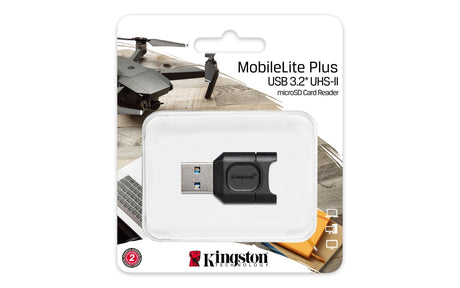 EAN 0740617301816 - Kingston Technology MobileLite Plus lector de tarjeta USB 3.2 Gen 1 (3.1 Gen 1) Type-A Negro imagen 3