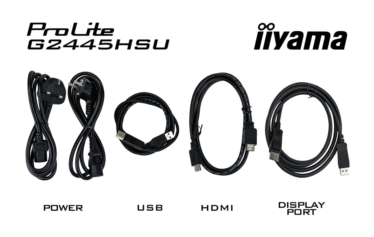 Monitor Iiyama  23.8" Gb2445hsu-B2 16:9 Hdmi+Dp+2xusb Lift