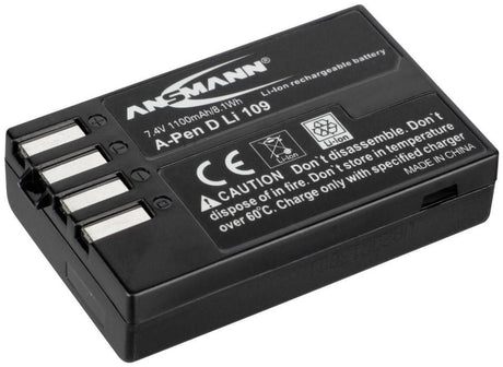 EAN 4013674013265 - Ansmann A-Pen D-LI 109 Ión de litio 1100 mAh imagen 1