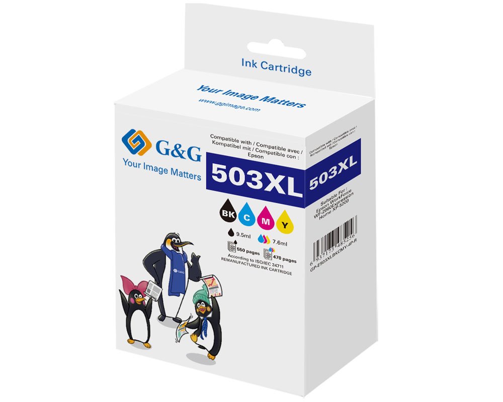 G&G 4 Tintencartuchon Ersetzen Epson 503xl
