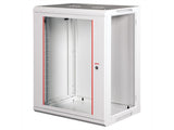 Roline 19-Zoll Wandgehuse Basic Plus 15he, 600x450 Bxt Grau