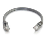 Cable C2g De Conexión De Red De 0,5 M Cat5e Sin Blindaje Y Con Funda (Utp), Color Gris