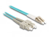 Delock Lwl Cable Mit Metallarmierung Lc Duplex Zu Sc Duplex Multimode Om3 2 M