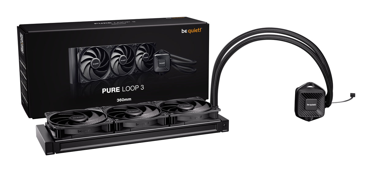 EAN 4260052193181 - be quiet! PURE LOOP 3 Procesador Sistema de refrigeración líquida todo en uno 12 cm Negro 1 pieza(s) imagen 2