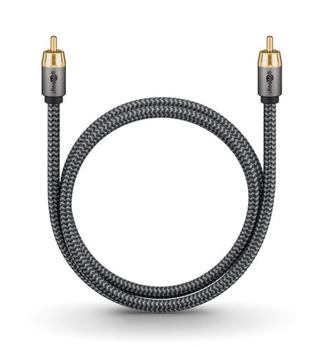 EAN 4040849652981 - Goobay 65296 cable de audio 5 m RCA Plata, Negro imagen 5
