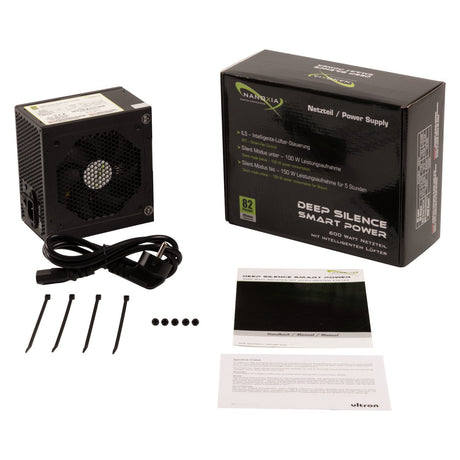 EAN 4260285296420 - Nanoxia Deep Silence Smart Power unidad de fuente de alimentación 600 W ATX Negro imagen 4
