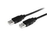 Startech Cable Usb 2.0 M/M 2m Negro Usb2aa2m
