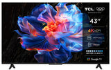 EAN 5901292528720 - TCL 43P69K Televisor 109,2 cm (43") 4K Ultra HD Smart TV Wifi Negro imagen 1