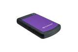 Disco Externo Hdd Transcend Storejet 25h3 4000 Gb Negro, Púrpura