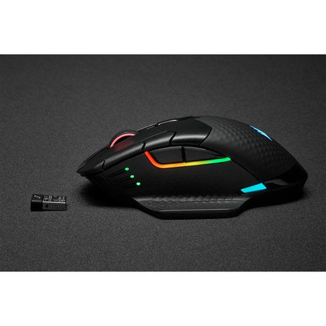 EAN 0840006616054 - Corsair DARK CORE RGB SE ratón Juego mano derecha RF Wireless + Bluetooth + USB Type-A Óptico 18000 DPI imagen 18