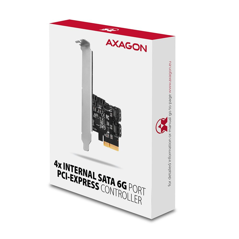 EAN 8595247906977 - Axagon PCES-SA4X4 tarjeta y adaptador de interfaz Interno SATA imagen 6