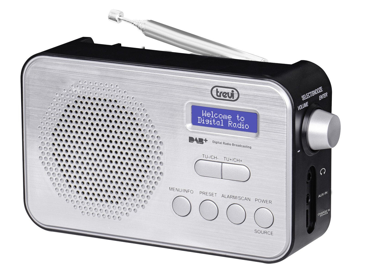 Radio Dab Trevi F92 Negro-Blanco