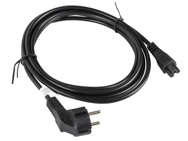 Lanberg Ca-C5ca-11cc-003-Bk Cable De Alimentación Cee 7 / 7-> C5 3m