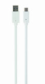 EAN 8716309099349 - Gembird CCP-USB3-AMCM-W-0.1M cable USB USB 3.2 Gen 1 (3.1 Gen 1) 0,1 m USB C USB A Blanco imagen 1
