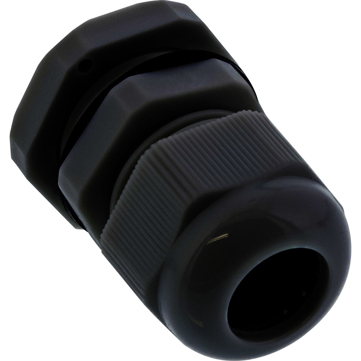 Prensaestopas Inline Nylon Ip68 6 - 12mm Negro 10 Uds.