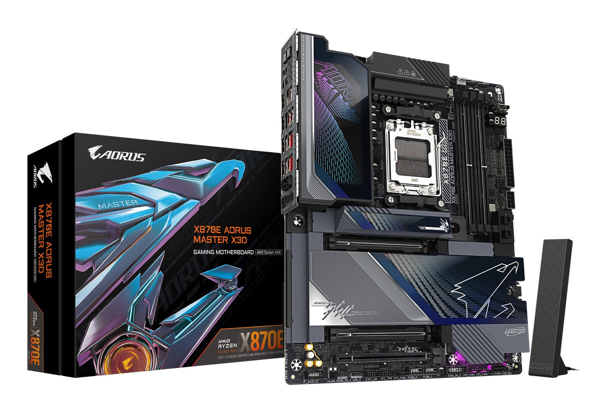 Gigabyte X870e Aorus Mamer X3d X870,Am5,Atx,Ddr5